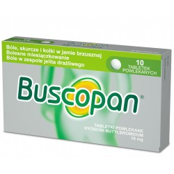 Buscopan 0,01 g, 10 tabletek