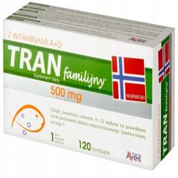 Tran Familijny A+D 500 mg,...