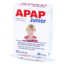 Apap Junior 250 mg, 10...