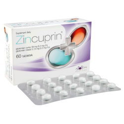 Zincuprin, 60 tabletek