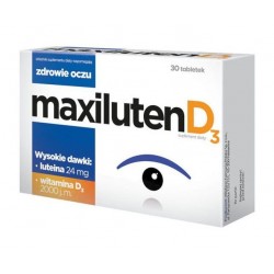 Maxiluten D3,  30 tabletek