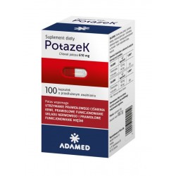 Potazek 0,61 g, 100 kapsułek