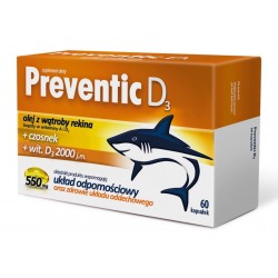 Preventic D3,  60 kapsułek