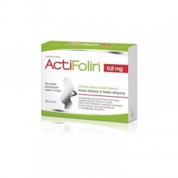 ActiFolin, 0,8 mg 30 tabletek