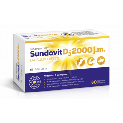 Sundovit D3 2000 j.m., 60...