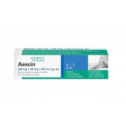 Aescin, 40 g, żel