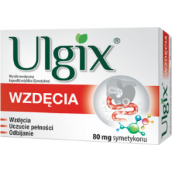 Ulgix wzdęcia 0,08 g, 100...