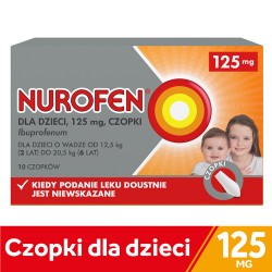 Nurofen dla dzieci, czopki...