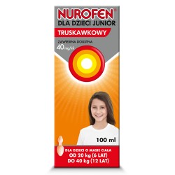 Nurofen Junior truskawkowy,...