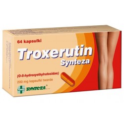 Troxerutin 0,2 g, 64 kapsułki