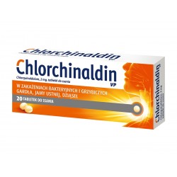 Chlorchinaldin 20 tabletek