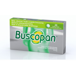 Buscopan 0,01 g, 20 tabletek