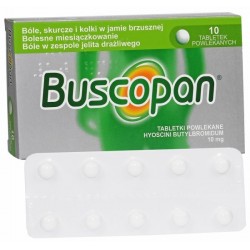 Buscopan 0,01 g, 10 tabletek
