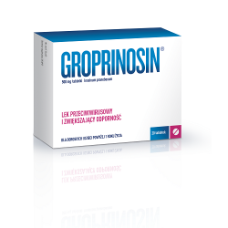 Groprinosin 0,5 g, 20 tabletek