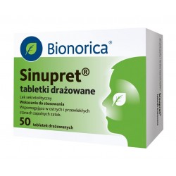 Sinupret, 50 drażetek