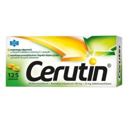 Cerutin, 125 tabletek