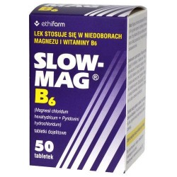 Slow-Mag B6, 50 tabletek