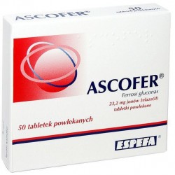 Ascofer 0,2 g, 50 tabletek