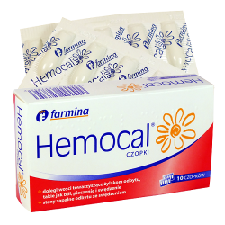 Hemocal, 10 czopków