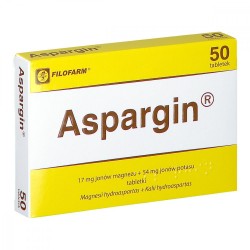 Aspargin, 50 tabletek