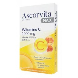 Ascorvita MAX, 30 tabletek