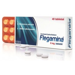 Flegamina 8 mg, 40 tabletek