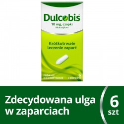 Dulcobis 0,01 g, 6 czopków