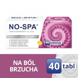 No-Spa 0,04 g, 40 tabletek