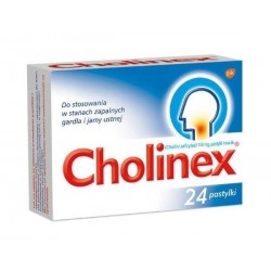 Cholinex 0,15 g, 24 pastylki