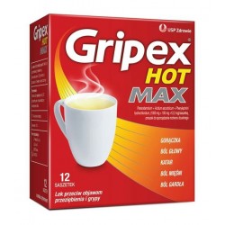 Gripex Hot Max, 12 saszetek