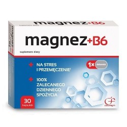 Magnez + B6, 30 Kapsułek