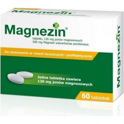 MAGNEZIN 130mg, 60 tabletek