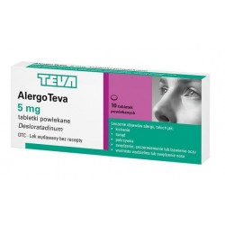 AlergoTeva 5 mg, 10 tabletek