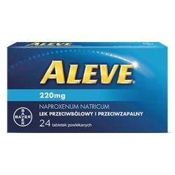 Aleve 0,22 g,, 24 tabletki