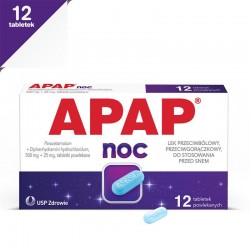 Apap Noc, 12 tabletek