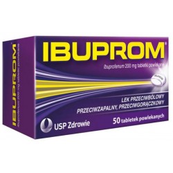 Ibuprom 0,2 g, 50 tabletek