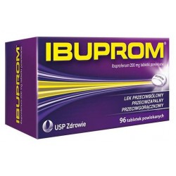 Ibuprom 0,2 g, 96 tabletek