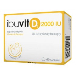 Ibuvit D3 2000 IU, 60 kapsułek