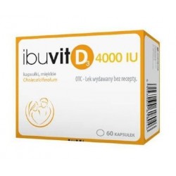 Ibuvit D3 4000 IU, 60 kapsułek