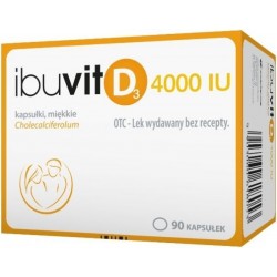 Ibuvit D3 4000 IU, 90 kapsułek