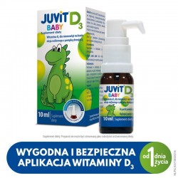 Juvit Baby D3 krople, 10 ml