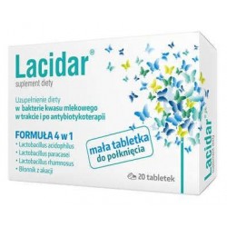 Lacidar, 20 tabletek