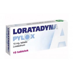 Loratadyna Pylox, 10 tabletek