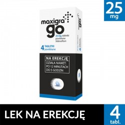 Maxigra Go 0,025 g, 4...