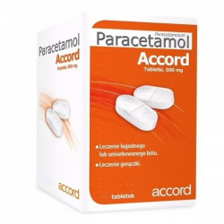 Paracetamol Accord 0,5 g,...