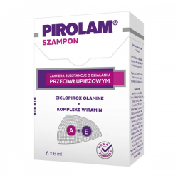 PIROLAM Szampon, 6ml,  6 sztuk