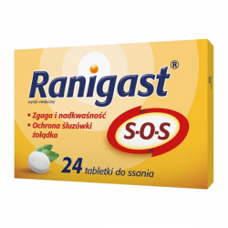 Ranigast SOS, 24 tabletki