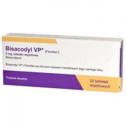 Bisacodyl VP 5 mg, 30...