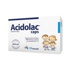 Acidolac caps, 10 kapsułek