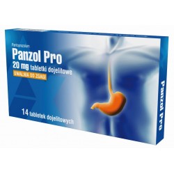 Panzol Pro 20 mg, 14 tabletek